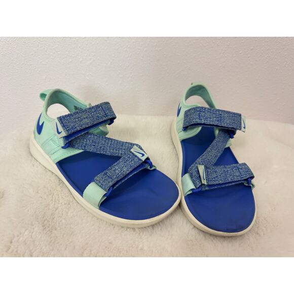 Nike Aqua Rift Sandals Mint Blue Size 9 - Picture 1 of 7